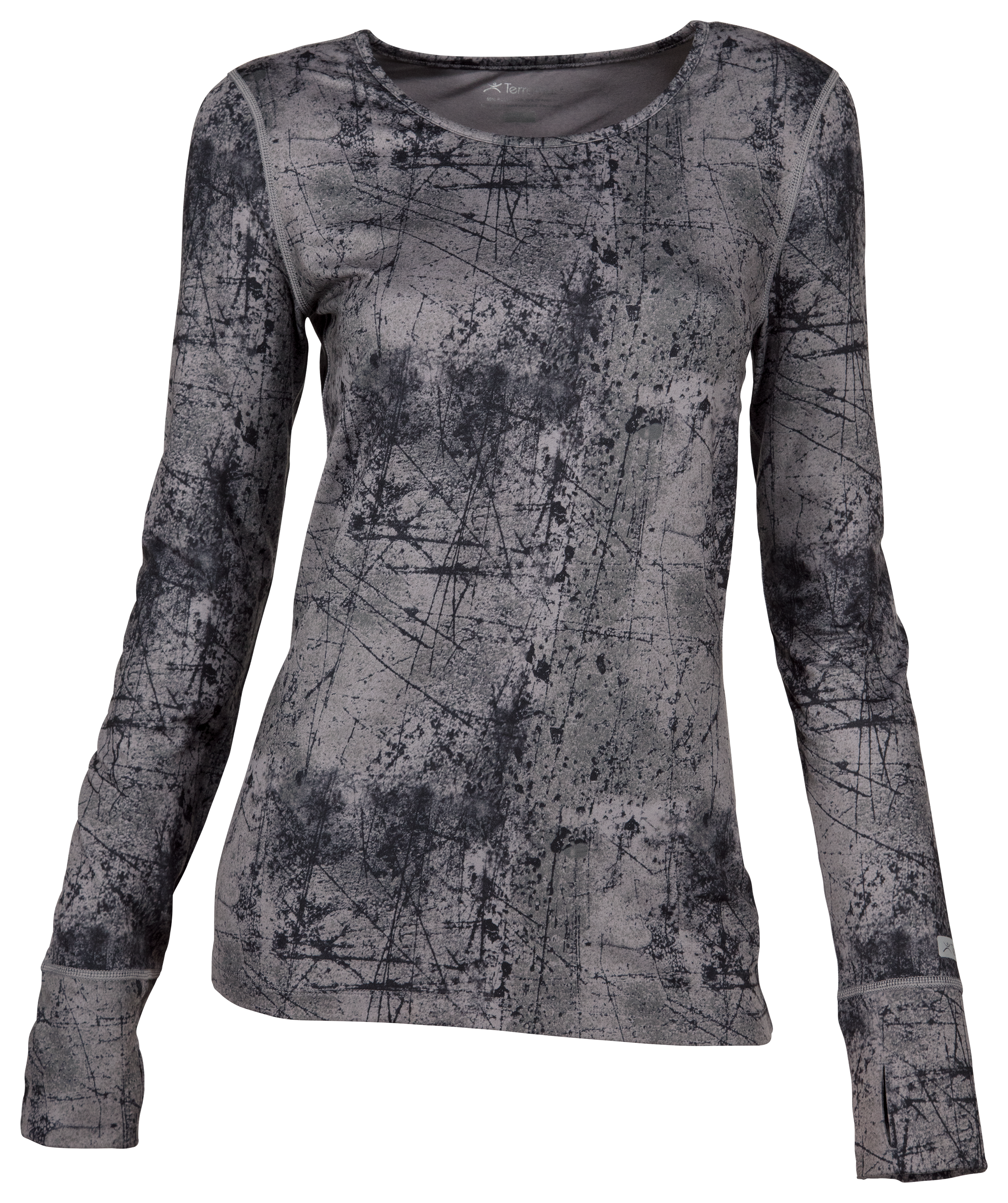 Terramar Cloud Nine Extreme Scoop-Neck Long-Sleeve Top for Ladies ...